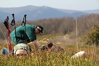 Ćwiczenia terenowe Bieszczady-Otryt-Połonina Wetlińska-Mała Rawka-kwiecien 2011