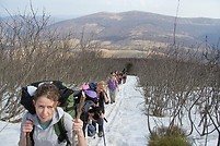 Ćwiczenia terenowe Bieszczady-Otryt-Połonina Wetlińska-Mała Rawka-kwiecien 2011
