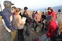 Ćwiczenia terenowe Bieszczady-Otryt-Połonina Wetlińska-Mała Rawka-kwiecien 2011