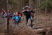 Ćwiczenia terenowe Bieszczady-Otryt-Połonina Wetlińska-Mała Rawka-kwiecien 2011